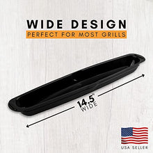 Load image into Gallery viewer, 2 Pack George Foreman Grill Oil Grease Catcher Drip Tray Pan Replacement part - 14.5"